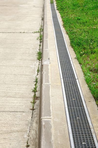 Concrete Drain Installation in Ballwin
